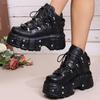 2026 New Daddy Shoes Platform Women's Personality Casual Sneakers