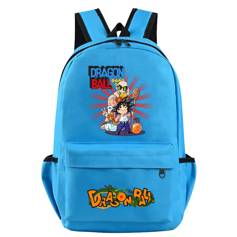 Anime Dragon Ball Cute Cartoon Backpack Document Bag for Girl Boy Teenager Best Gifts Schoolbag Men Women Leisure Travel Unisex Bagpack Rucksack