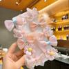 10PCS/Set Princess Fairy Bow Hair Clips Sweet Flower Baby Girl Hairpins Headwear Kids Hair Accessories Pink Girl Barrettes
