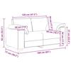 3 Piece Sofa Set with Cushions Dark Green Velvet