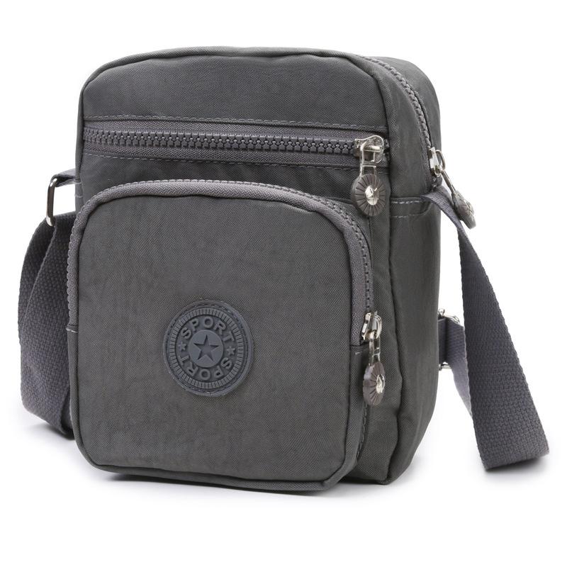 Women’s Nylon Crossbody Bag Small Messenger Bag Multi Pocket Shoulder Purse Lightweight Travel Phone Bag Casual Mini Handbag