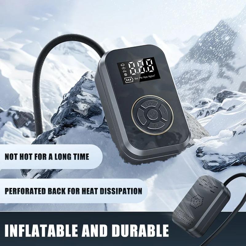 Wireless Car Air Pump Bike Inflato Quick Charging Car Tire Wireless Air Pump Intelligent Electric Tire Inflator Car Motorcycle