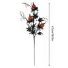 Halloween Branches Fake Twig with Pumpkin Flower Halloween Creepy Centerpieces Bouquet for Halloween Party Supply