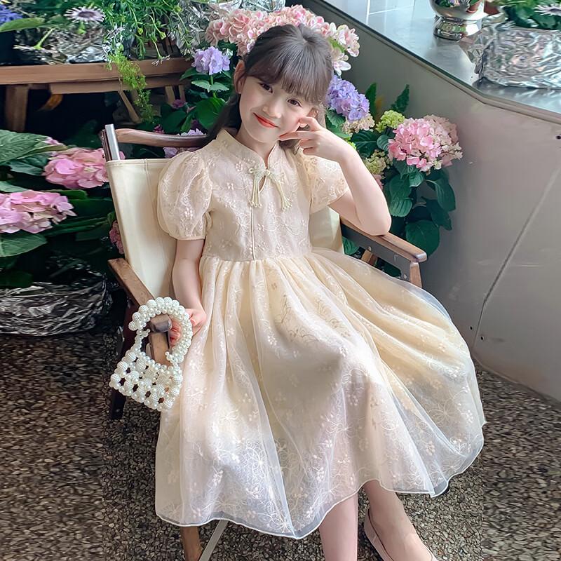

Girls Chinese Style Summer Princess Dress 140