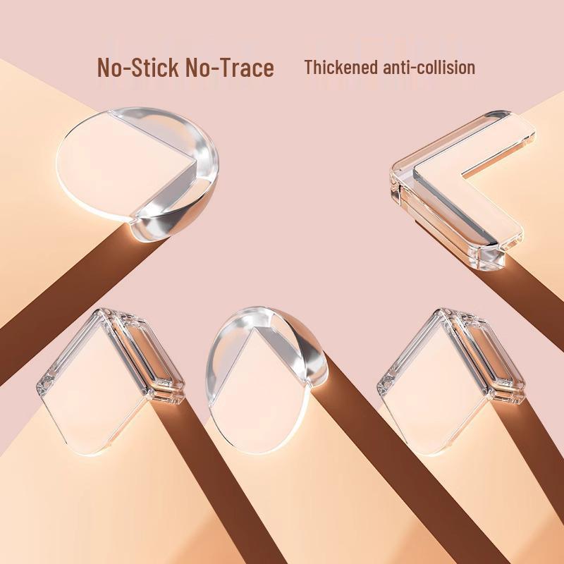 Thickened Anti-Collision Edge Protector for Tables and Windows - Soft Rubber Safety Cover for Children