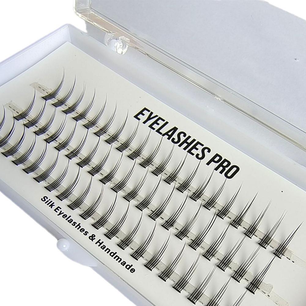 Natural Individual Lashes Handmade Eyelashes New Flase Lashes DIY 10mm