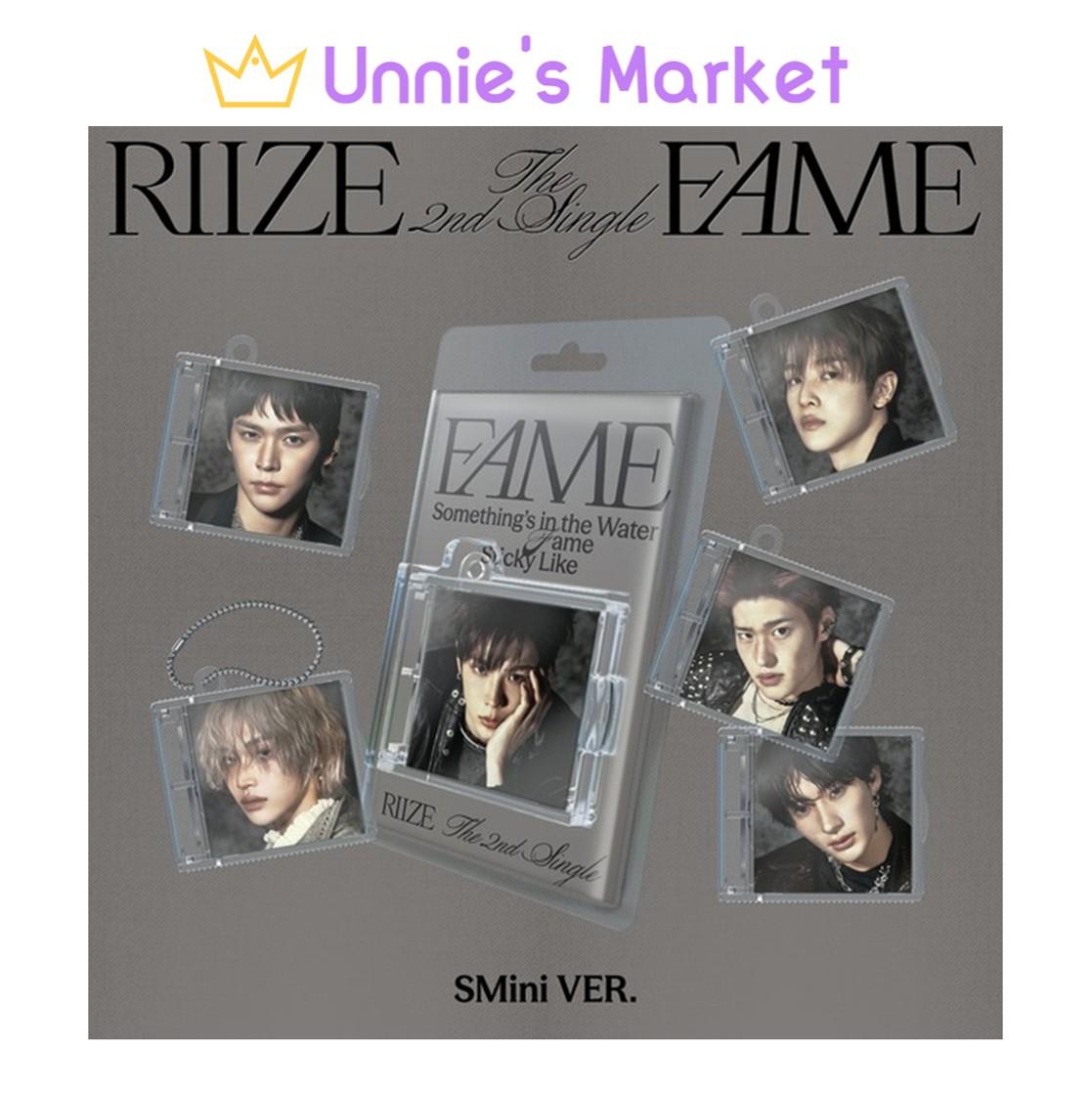 (Смини Вер.) RIIZE [Fame] 2-й сингл Смарт-альбом + Бесплатный подарок Random ver. 1EA