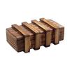 Vintage Wooden Puzzle Box Storage Hidden Secret Compartment Brain Teasers IQ Games For Adults Kids Creative Cash Gift Ideas