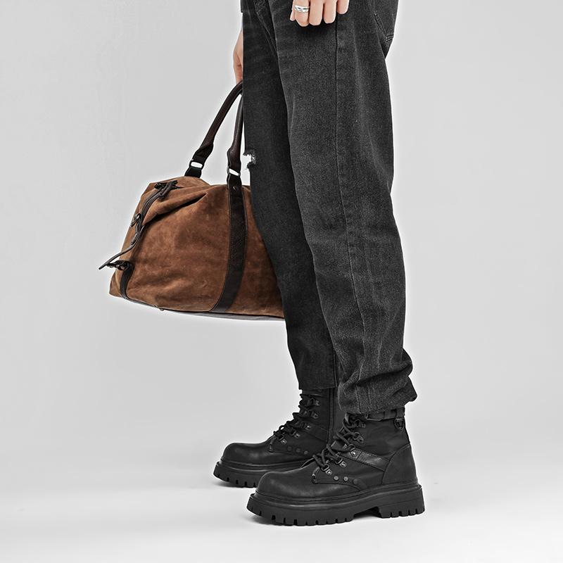 Mode Herfst- en Wintermode Werkkleding Schoenen Heren Buitensportlaarzen Wandelschoeisel Bergbeklimmen Antislip Draagbare Enkellaarsjes