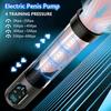 Fully Automatic Electric Penis Pump for Enlargement Man Vacuum Pump Enlargement Extend Pump ,4 Suction Levels,Penis Pump Adultos