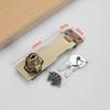 Anti-theft Security Furniture Locks No-punch Security Wooden Door Buckle  Mailbox