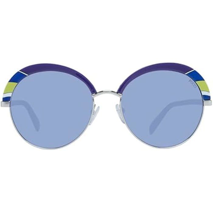 Lunettes de soleil - EMILIO PUCCI - Violet - Titane - Protection UV 100% - Style Chic