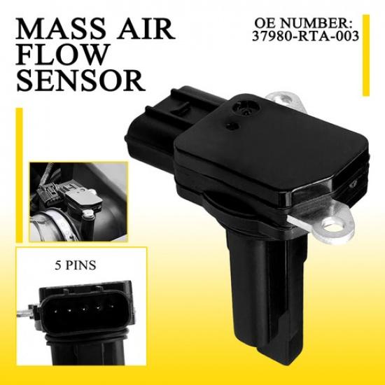 MAF Mass Air Flow Sensor 37980-RTA-003 For Honda Civic CR-V Element 2.0L L4 EOA