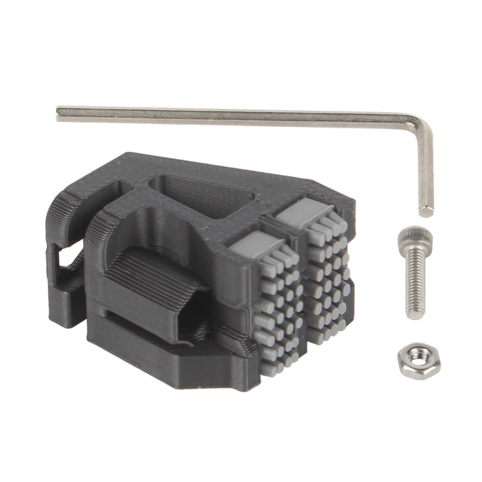 

Двойная щетка-очиститель сопла из пищевого силикона для 3D-печати Lab X1/P1 и повышает долговечность чёрный