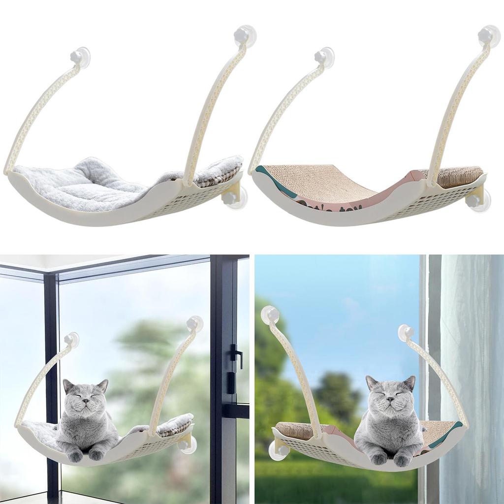 Cat Hammock Bed Pet Cage Hammock, Hanging Soft Pet Bed Resting Shelf