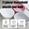 Soft Plastic Foot Bath Basins Ergonomic AntiSkid Texture Foot Bath Tub Ideal For Elderly Kids Family Easy To Clean