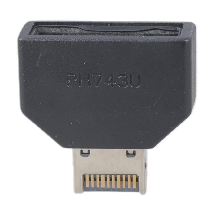 USB 3.0 19Pin 20Pin auf USB C Header Adapter, Vertikaler TypE Konverter für Motherboards