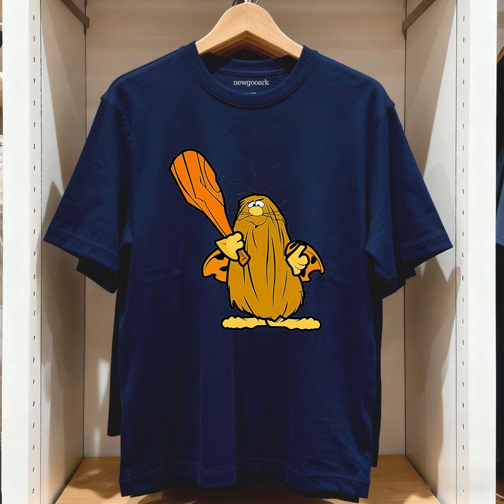 

vintage cartoon Captain CaveUnisex TShirt Women Unisex Casual Cotton Printed T Shirts Creative Streetwear Camisetas Tops Tee 4XL