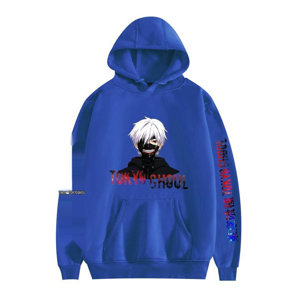Tokyo Ghoul Anime Print Unisex Casual Hoodie Sweatshirt