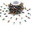 5M Fake Light String Electroplated Christmas Light Bulb Beads  Xmas Tree
