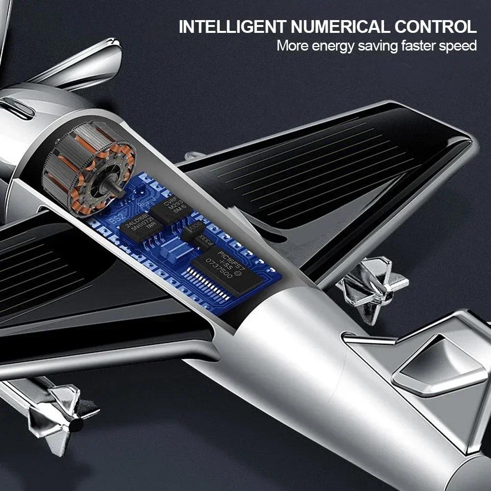 New Car Aromatherapy Solar Airplane Decoration Solar Aircraft Interior Vehicle Supplies Decoration Car Ornaments
