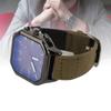 Men Watch Quartz Movement Leather Strap Stylish Retro Wristwatch for Indoor Outdoor Activities Daily Sports