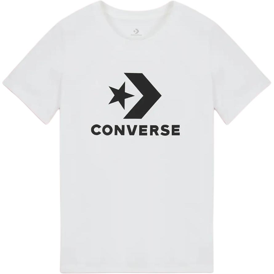Converse Regular T Shirt Women s White 10018569-A01 M