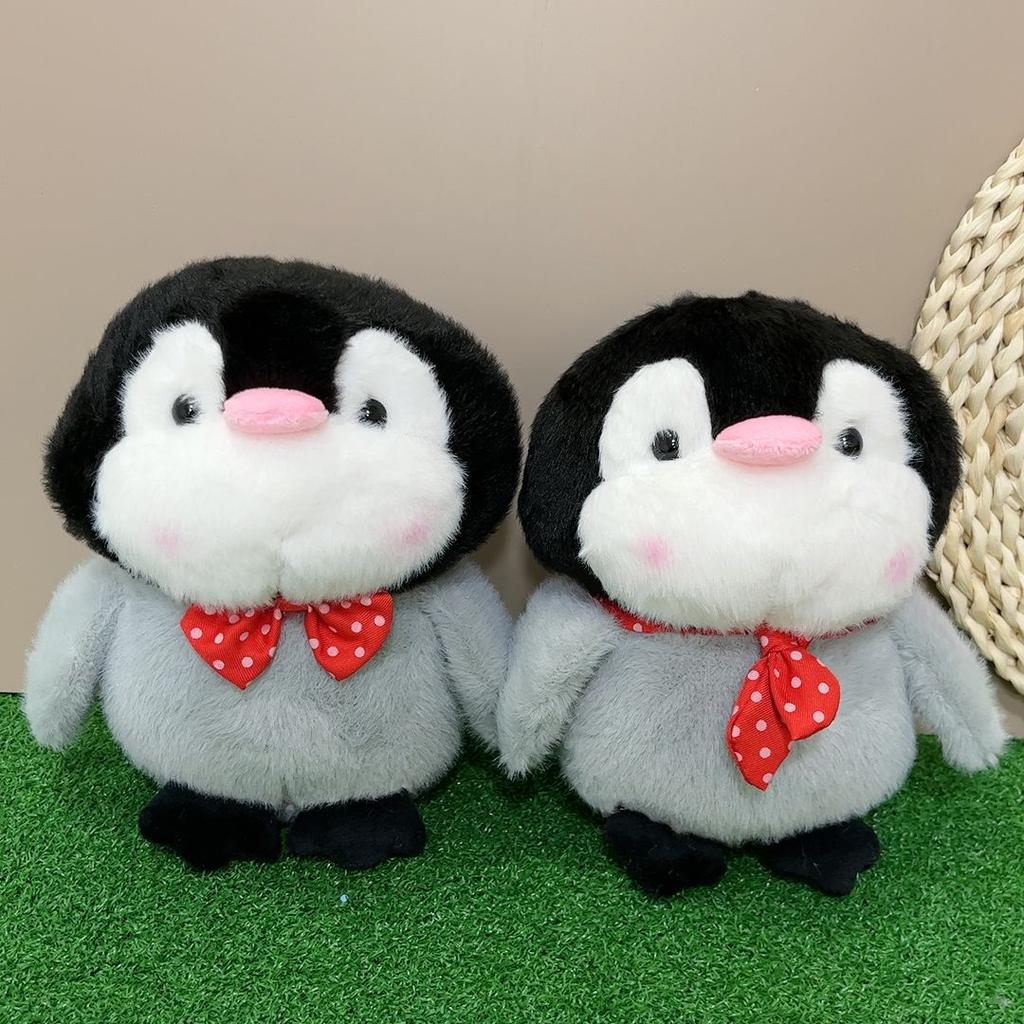 Pinguin Puppe Plüschtier Knotenpuppe Weihnachtsgeschenk Hochzeitswurf acht Zoll Greifpuppe