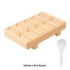 New Japanese Style Military Ship Sushi Rice Ball Making Tool Kit Integrated Molding Kitchen Cooking Utensils DIY Mold
