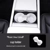 Tesla Model Y/YL/3 Center Console Dashboard Sticker - White Interior Decoration