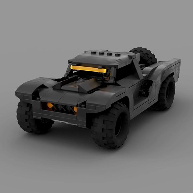 MOC Superhero Technical Car Battruck Sets Sportscar Based Batmobiles Speed Armored Vehicles Building Blocks Kid Toys Xmas Gift