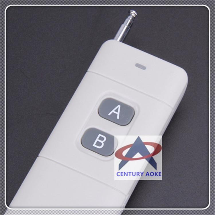 Wide Voltage Remote Control Switch (AC110V-220V) + Long-Range Remote for Water Pump / 433M.