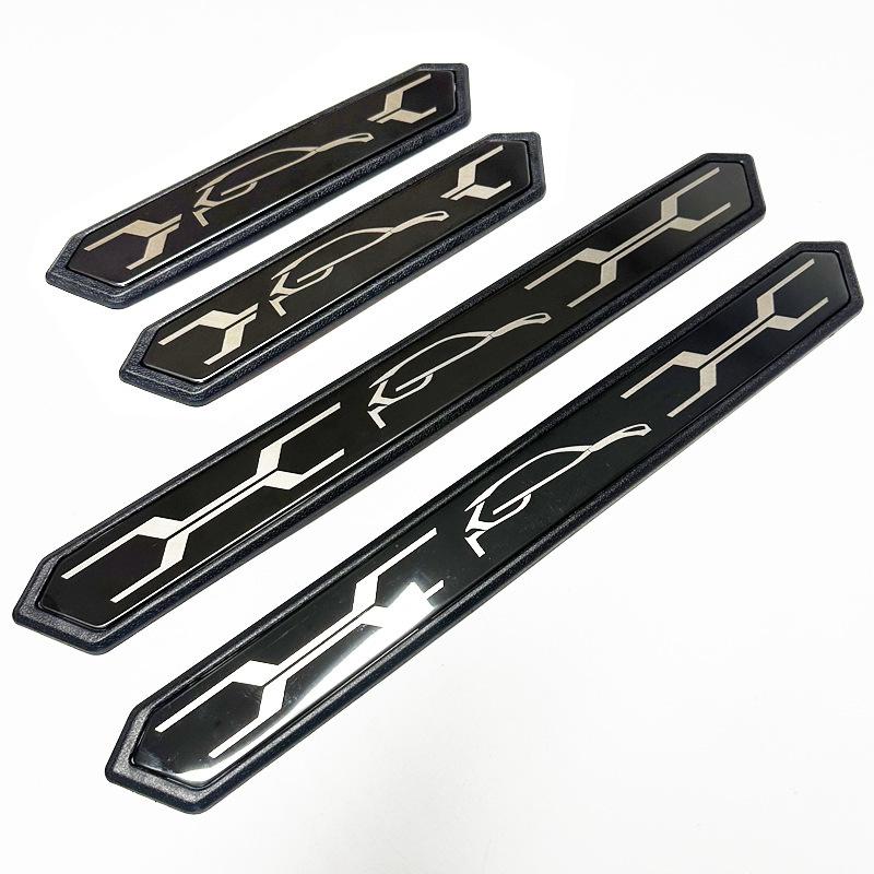 ABAIWAI For Toyota Corolla RAV4 Yaris Cross Corolla Cross Camry 2014-2026 2027 Car Door Sill Plate Interiors Styling Accessories