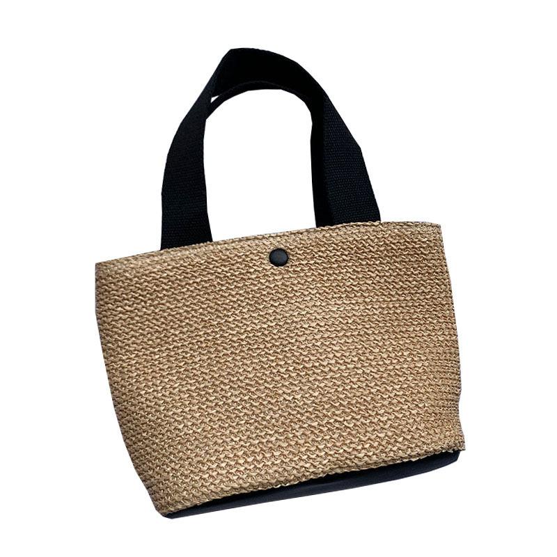 Summer New Beach Bag Women's Vacation Versatile Vegetable Basket Woven Bag Women's Handbag Straw Bag Women