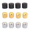 4Pcs Electric Guitar Bass Knobs Volumes Tone Control Knobs Potentiometer Caps Metal Dome Knobs Guitar Parts Enduring