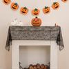 Halloween Kleiner Spinnen-Spitzen-Tischläufer für Nachtschreck-Atmosphäre Geisterfest Esstischdekoration Wohnzimmer Küche