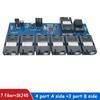 100M 7-Fiber Optic Transceiver with 1-Electric Switch