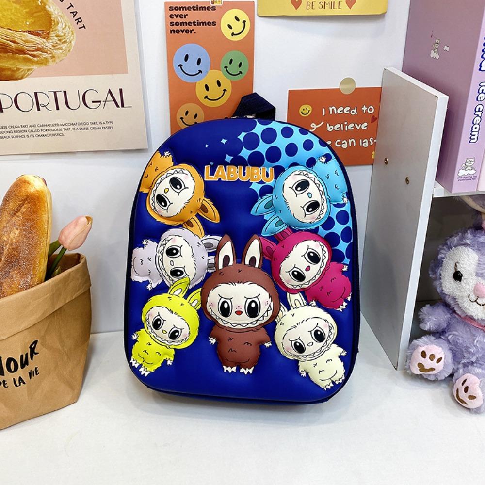 Cute Cartoon Boys and Girls Backpack Kindergarten Bag Outdoor Hard Shell Small Bag