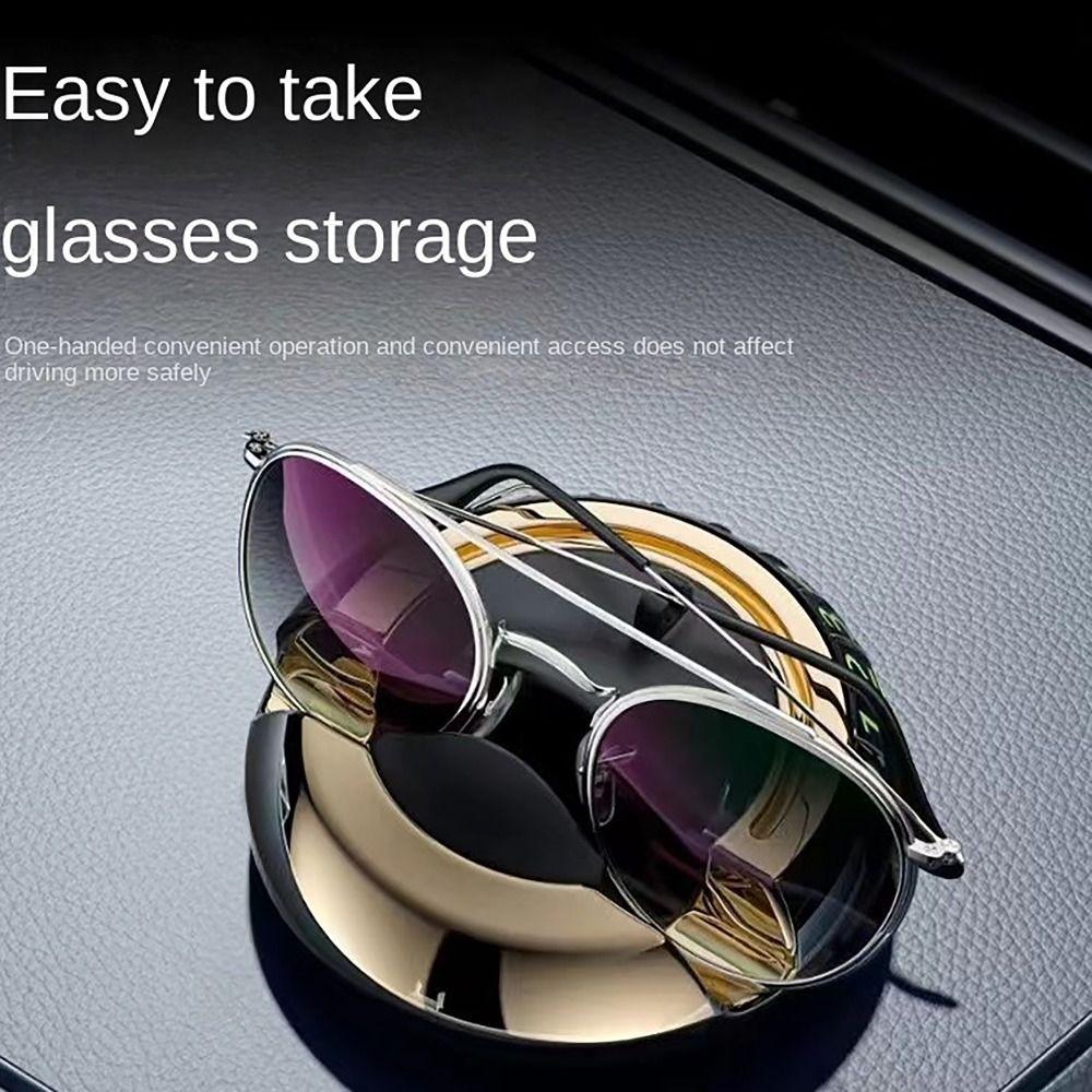2 In 1 Dashboard Car Phone Holder 360° Rotation Temporary Parking Number Plate Phone Bracket For Car Use Navigation Support