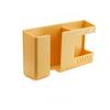 1Pcs Wall Mounted Storage Box Multifunction Punch Free Organizer TV Remote Control DIY Mobile Phone Plug Charging Holder Stand