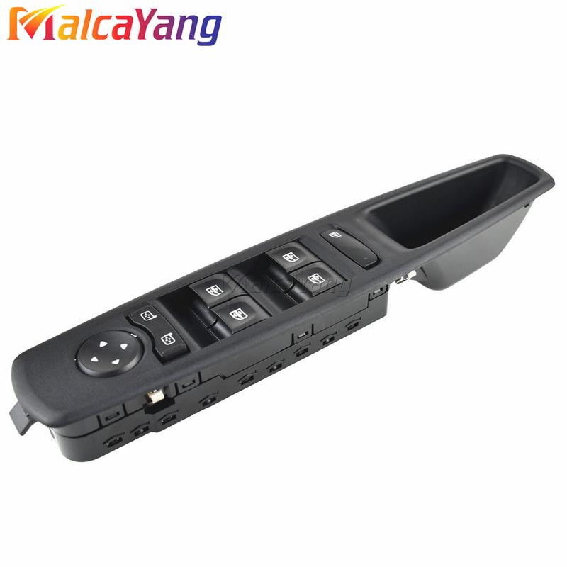 13 P High Quality Power Master Window Lifter Control Switch Button For Renault Megane MK3 2008-2016 809610016R 80961-0016R