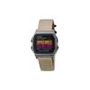 Orologio personalizzato serie modificata specchi di vari colori cassa in resina argentata orologio quadrato piccolo classico retrò Quarzo ny F-91WM-7A