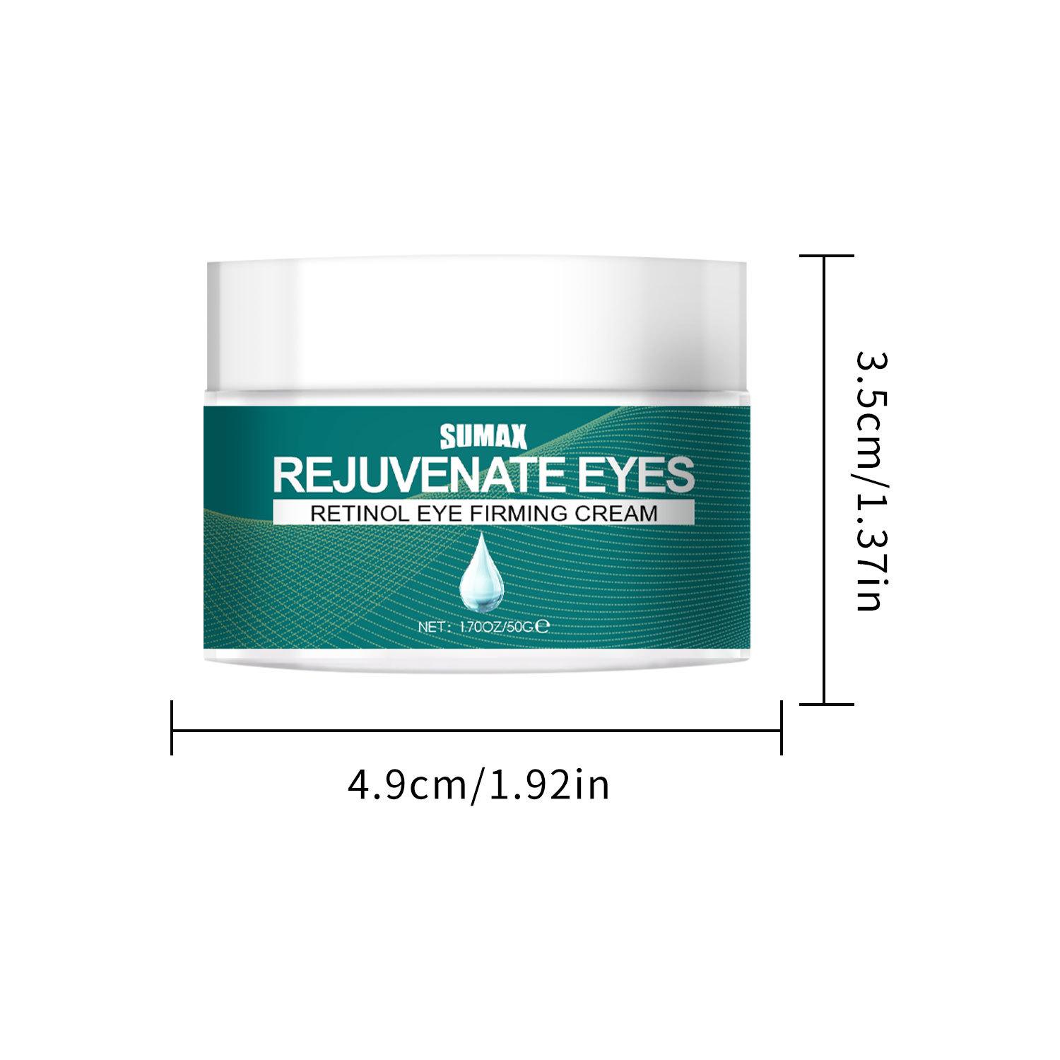 

50 г Маленькая баночка Крем для глаз с ретинолом Гладкий Нежный Сияющий и Прозрачный Быстрое впитывание кожей Ретинол Антивозрастная сыворотка 1 bottle