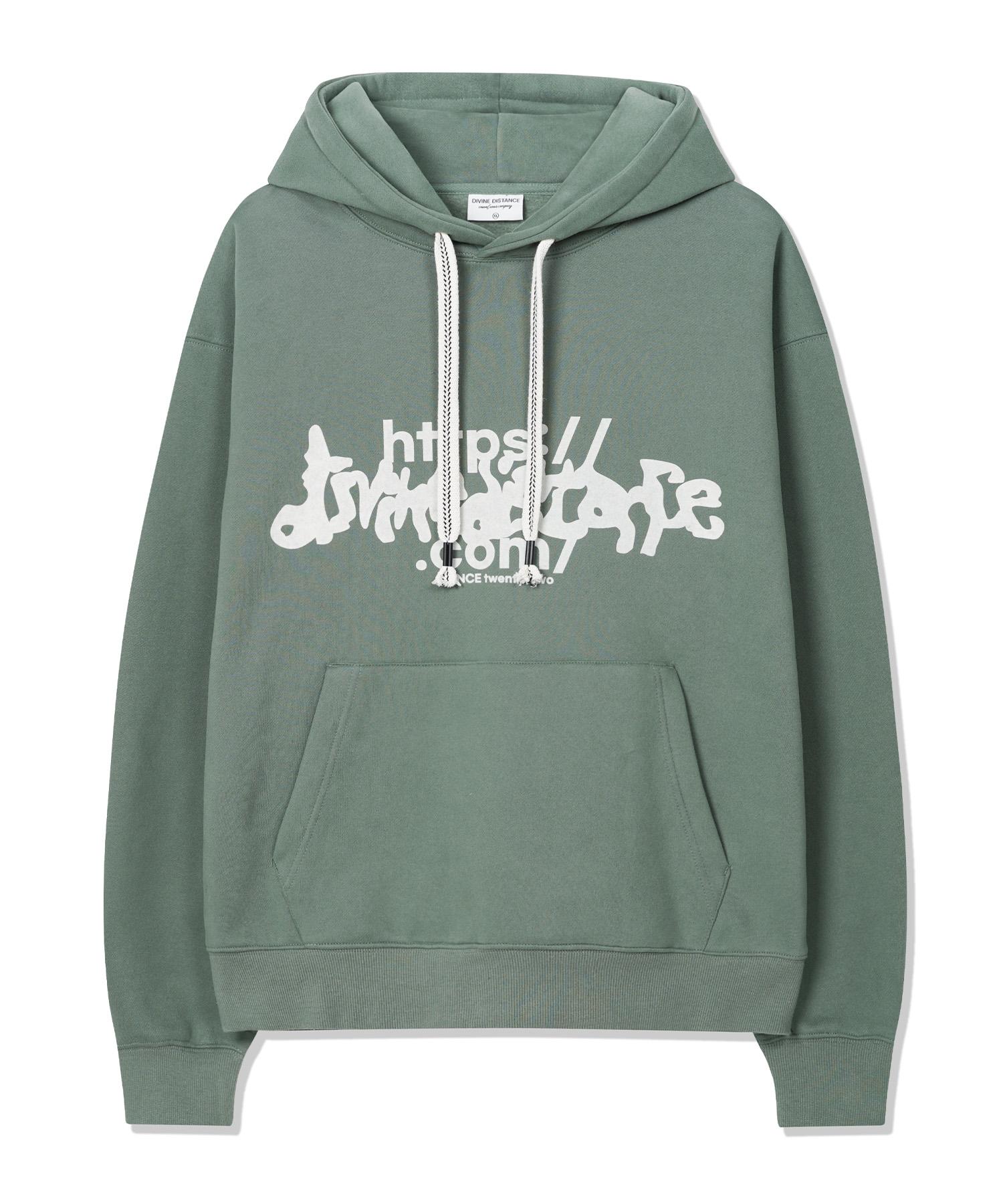 Divine Distance Flash Web Fleece Hoodie [Green] M