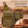 Waterproof Fishing Shoulder Bag Outdoor Sports Cycling Crossbody Chest Single Backpack Travel Climbing Camping Tactical Handbag