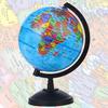 5.57in English Globe with Stand 360 Degree Rotation Geography Teaching Globe