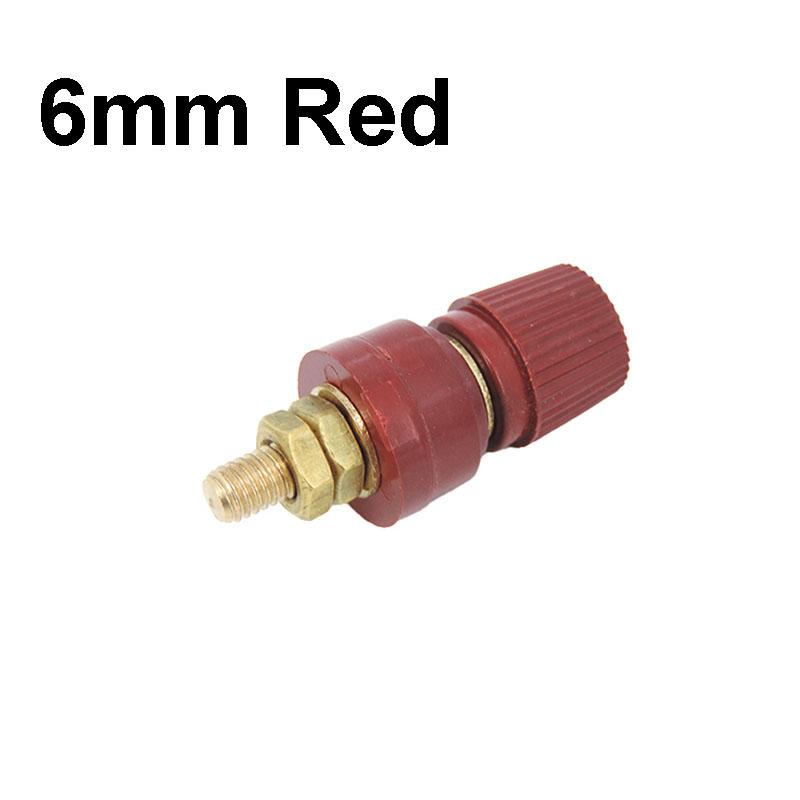 6mm 8mm 10mm Brass Stud Binding Post Premium Remote Battery Power Junction Connector M6 M8 M10 Replacement Terminal Plug Jumper