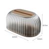 Tissue Boxes Elegant Nordic Style Napkin Holder Case Paper Lifting and Lowering Drawer Box Home Living Room Table Storage Decor