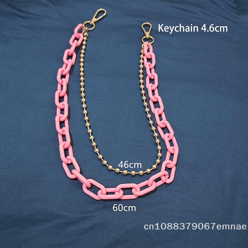 [ZYAS]Removable Punk Waist Chain Belt Trousers Chain For Women Men Jeans Belt Chain Pants Cool Rock Chain Hiphop Summer Jewelry