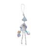 Sparkling Phone Decoration Charm Pendant Charming Jellyfish Shaped Pendant Phone Lanyard Stylish Keychain Charm Ornament